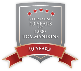 Celebrating 10 years and 1,000 TOMManikins